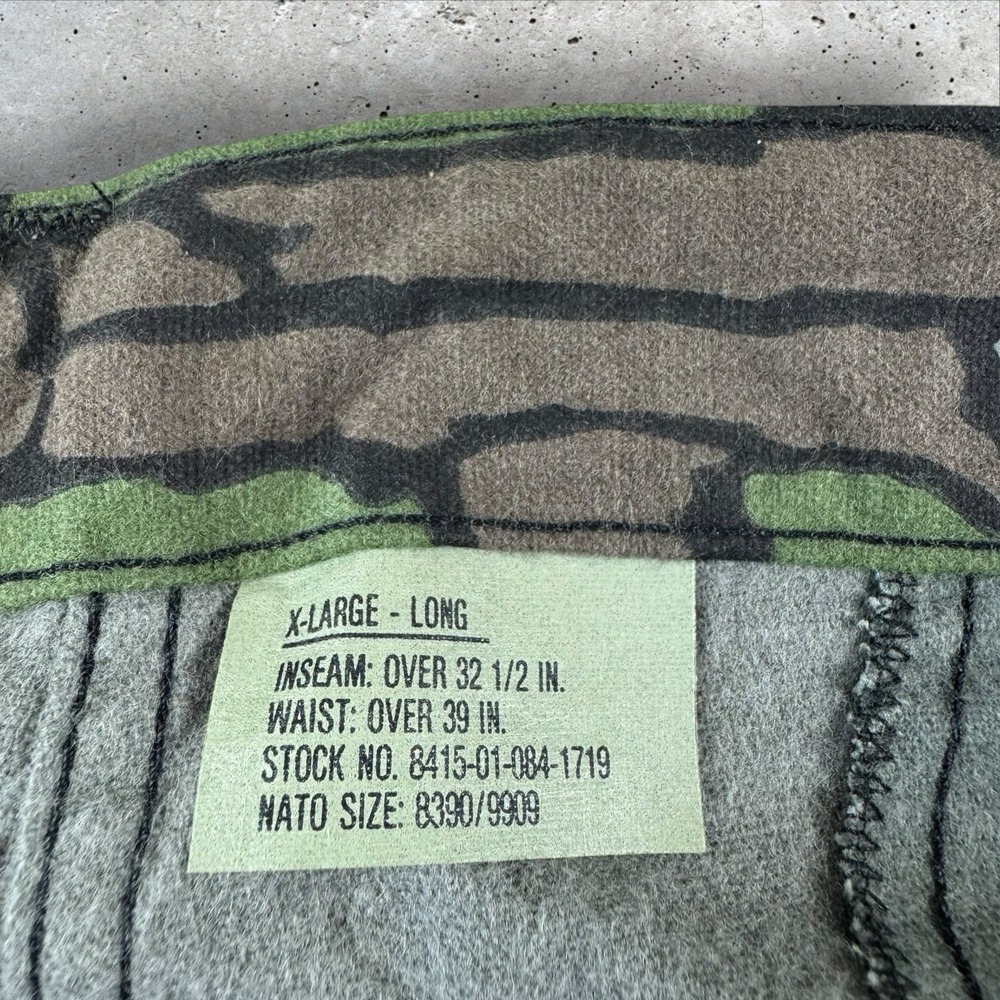 NOS Trebark Turkey Camo Chamois Cargo Pants Sz‎ XL Long Chamois Cloth USA NWTF - Picture 4 of 7